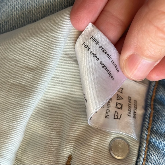 Everlane Women’s The 90s Cheeky Patchwork Ankle Jean size 28 - Picture 11 of 13